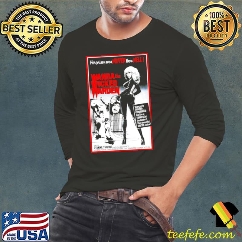 Top wanda The Wicked Warden Young Girls Chained Condemnned Life Of Torment T-Shirt