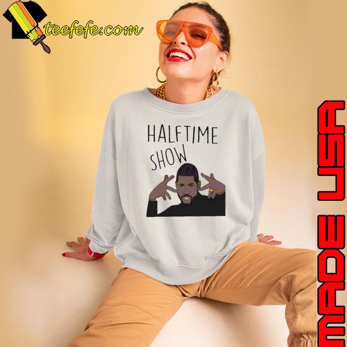 Usher Halftime Show Super Bowl Wear Gold Rings shirt