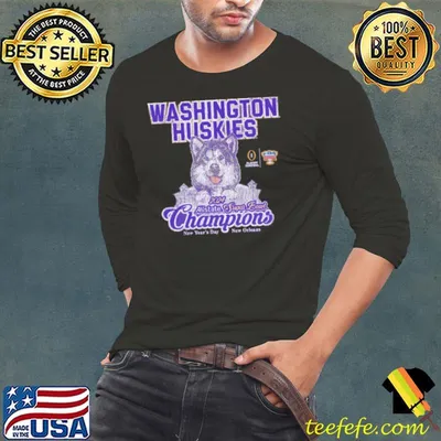Washington Sugar Bowl Champions Retro Shirt