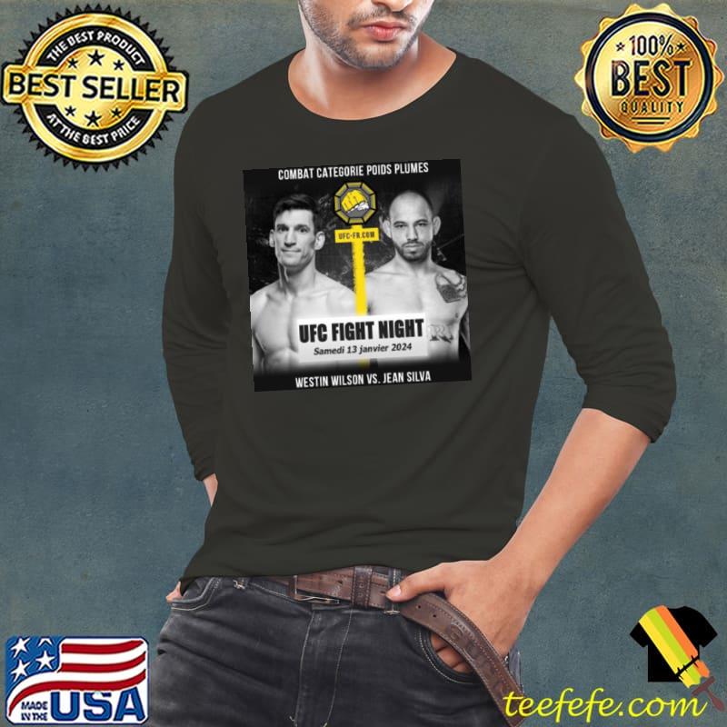 Westin Wilson VS Jean Silva UFC Jan 13 2024 shirt Westin Wilson VS Jean Silva UFC Jan 13 2024 shirt