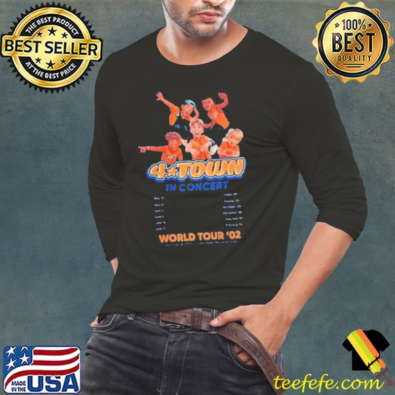 4 town In Concert World Tour ’02 shirt