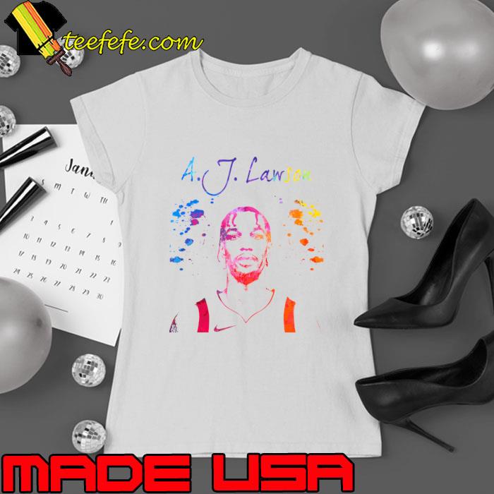 A.J. Lawson Canadian professional basketball player for the Dallas Mavericks T-Shirt Ladies tee A.J. Lawson Canadian professional basketball player for the Dallas Mavericks T-Shirt Ladies tee