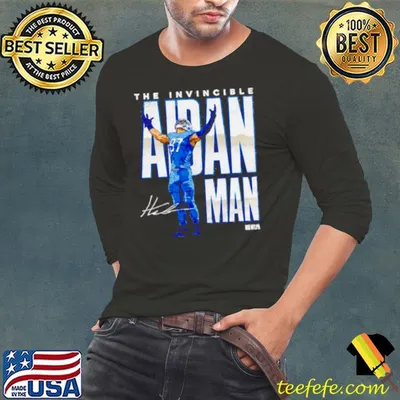 Aidan Hutchinson Detroit Aidan Man football signature shirt