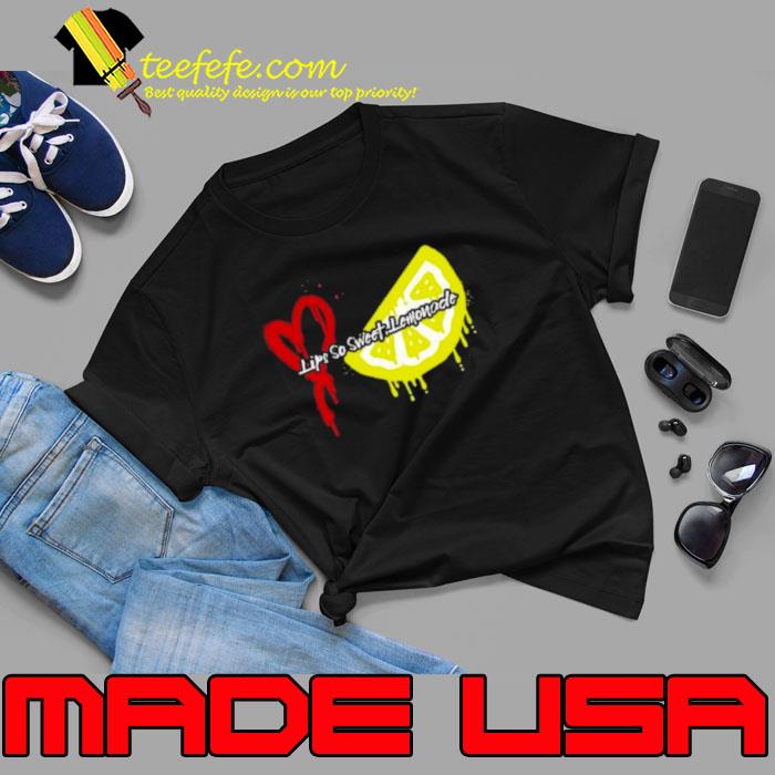 Alex Sampson Lips So Sweet Lemonade 2024 Shirt Unisex Alex Sampson Lips So Sweet Lemonade 2024 Shirt Unisex