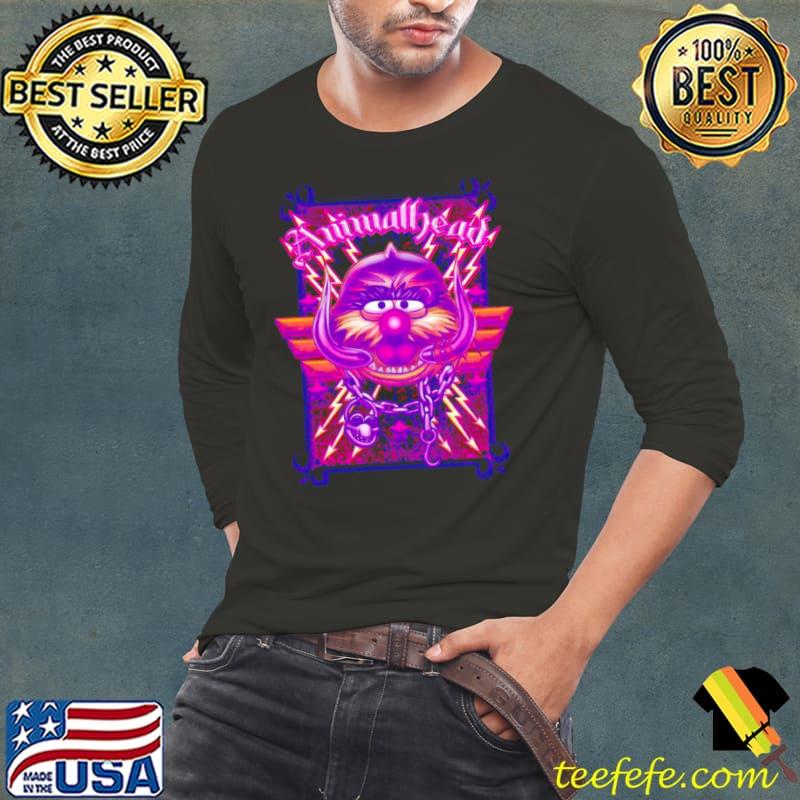 Animal The Muppet X Motorhead Animal head shirt