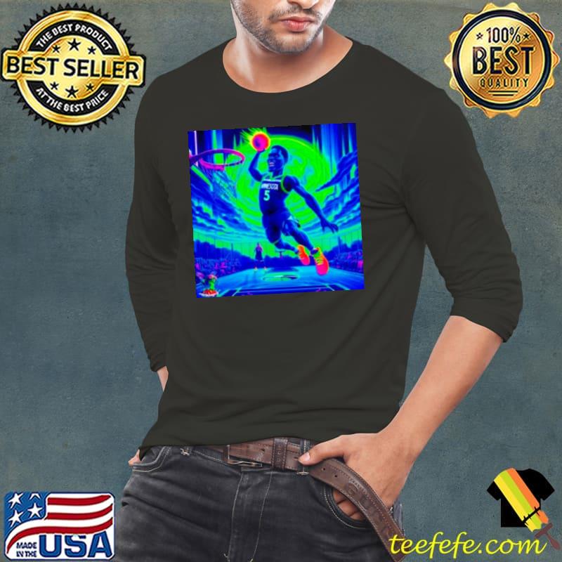 Anthony Edwards – Green Moon Jam ANT Psychedelic Meme Minnesota Timberwolves shirt