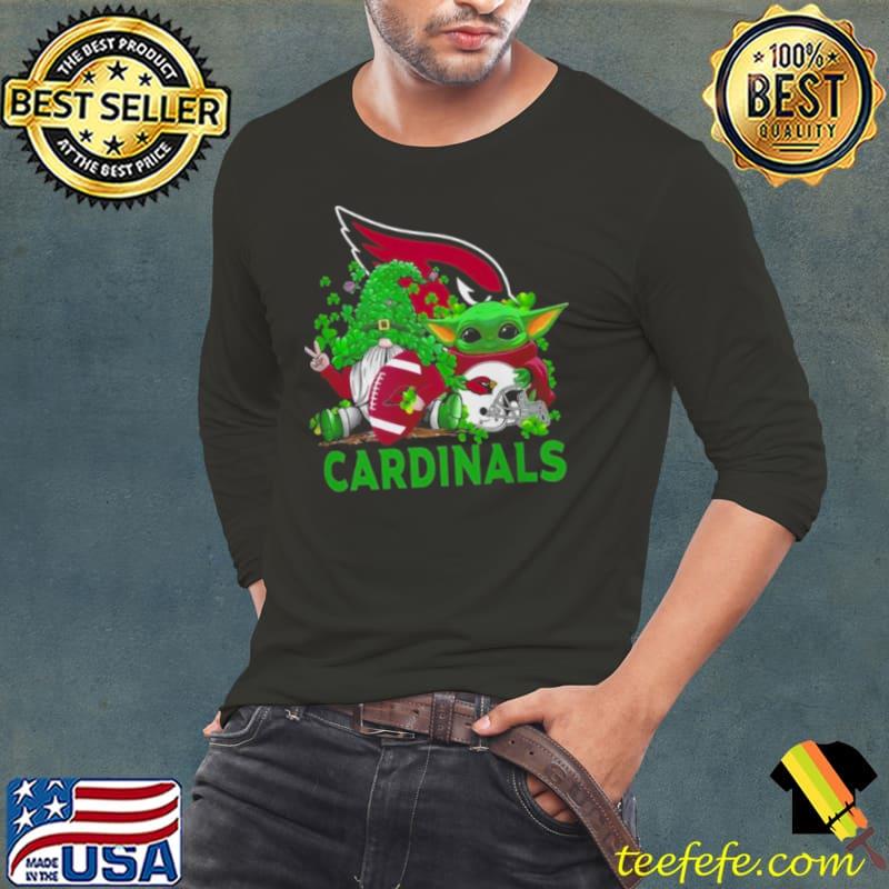Arizona Cardinals Baby Yoda Happy St.patrick’s Day Shamrock 2024 Shirt