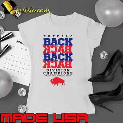 Back to Back Division Champions Buffalo Bills shirt