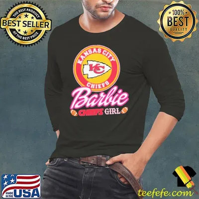 Barbie Sports Chiefs Girl Logo Shirt