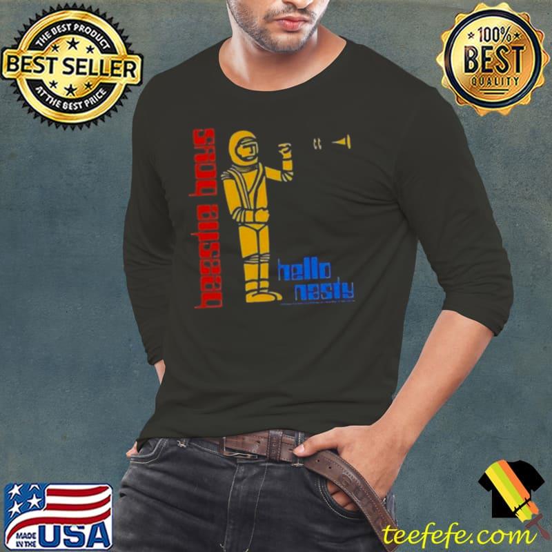 Beastie Boys Hello Nasty Girls s Long Sleeve Tee Beastie Boys Hello Nasty Girls s Long Sleeve Tee