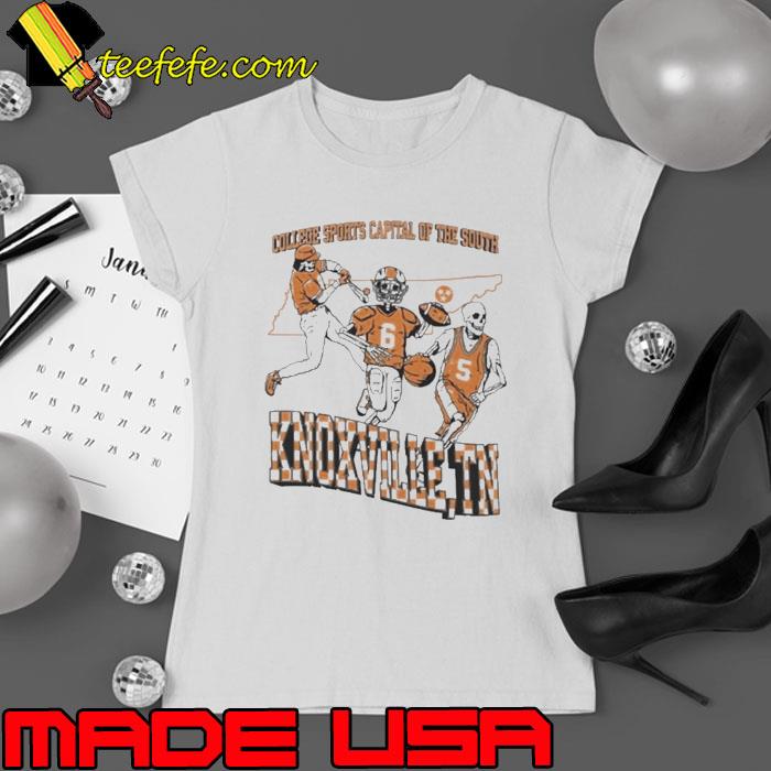 Best tennessee College Sports Capital Of The SOuth Knoxville TN Tshirt