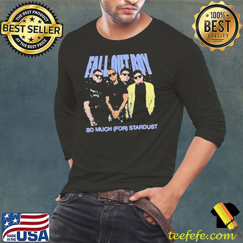Best the Stars Fall Out Boy Stardust Band Photo s Long Sleeve Tee Best the Stars Fall Out Boy Stardust Band Photo s Long Sleeve Tee