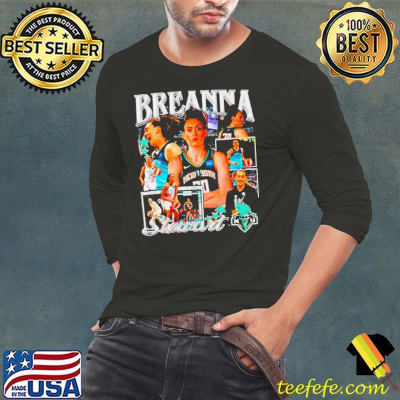 Breanna Stewart WNBA New York Liberty s Long Sleeve Tee Breanna Stewart WNBA New York Liberty s Long Sleeve Tee