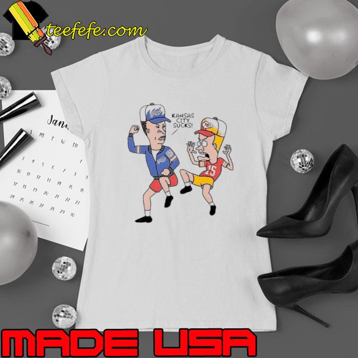 Carl Cordes Kansas City Sucks Buffalo Rules s Ladies tee Carl Cordes Kansas City Sucks Buffalo Rules s Ladies tee