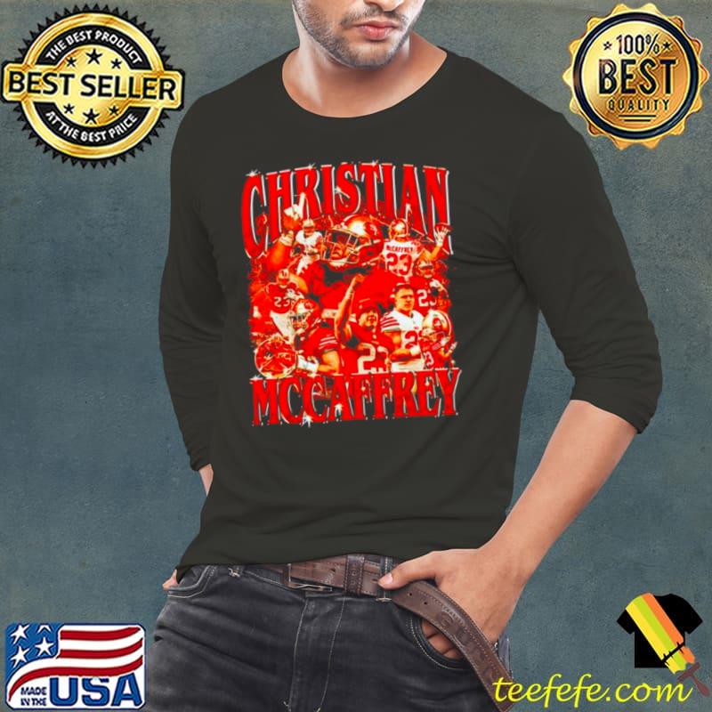 Christian Mcaffrey San Francisco 49ers vintage s Long Sleeve Tee Christian Mcaffrey San Francisco 49ers vintage s Long Sleeve Tee