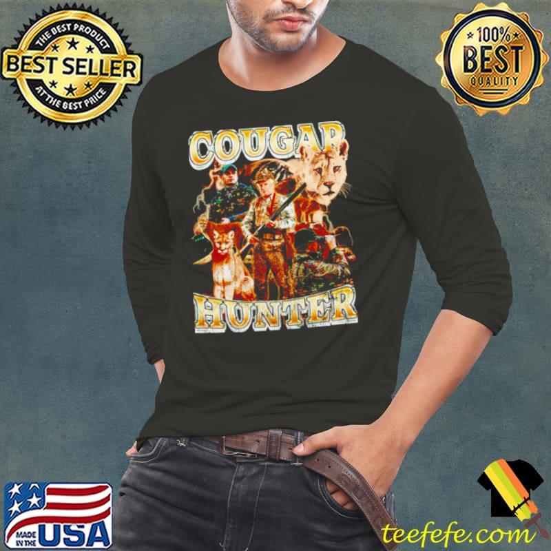 Cougar hunter lion vintage shirt Cougar hunter lion vintage shirt