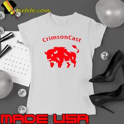 CrimsonCast Buffalo logo shirt