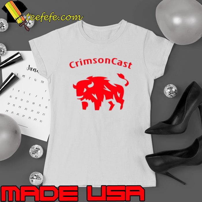 CrimsonCast Buffalo logo shirt