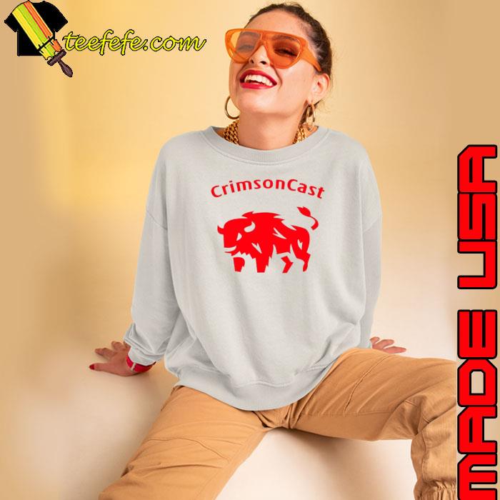 CrimsonCast Buffalo logo s Sweatshirt CrimsonCast Buffalo logo s Sweatshirt