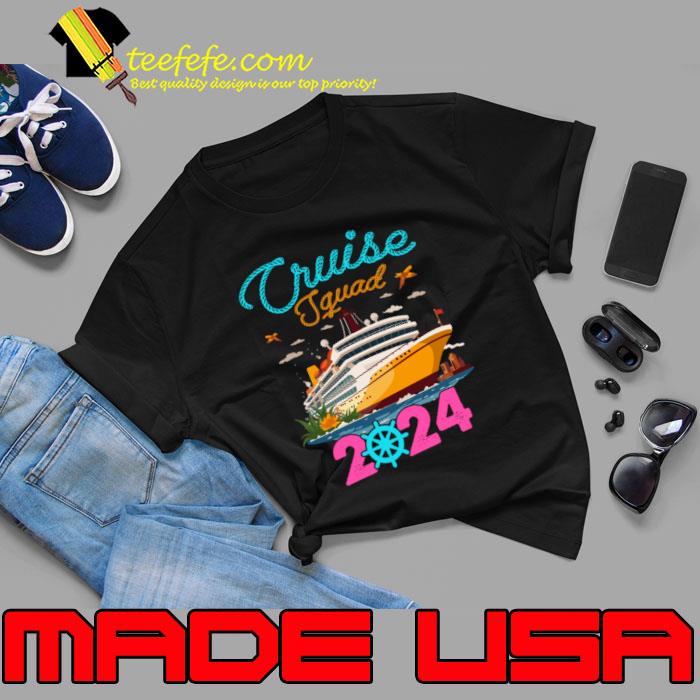 Custom Cruise Squad 2024 Summer T-Shirt Unisex Custom Cruise Squad 2024 Summer T-Shirt Unisex