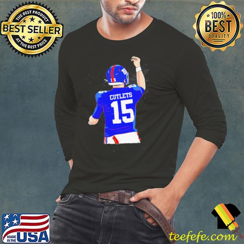 Cutlets Devito 15 New York Giants Football s Long Sleeve Tee Cutlets Devito 15 New York Giants Football s Long Sleeve Tee