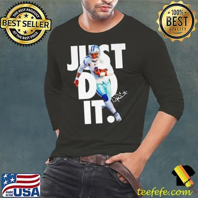 Dak Prescott just do it signature shirt