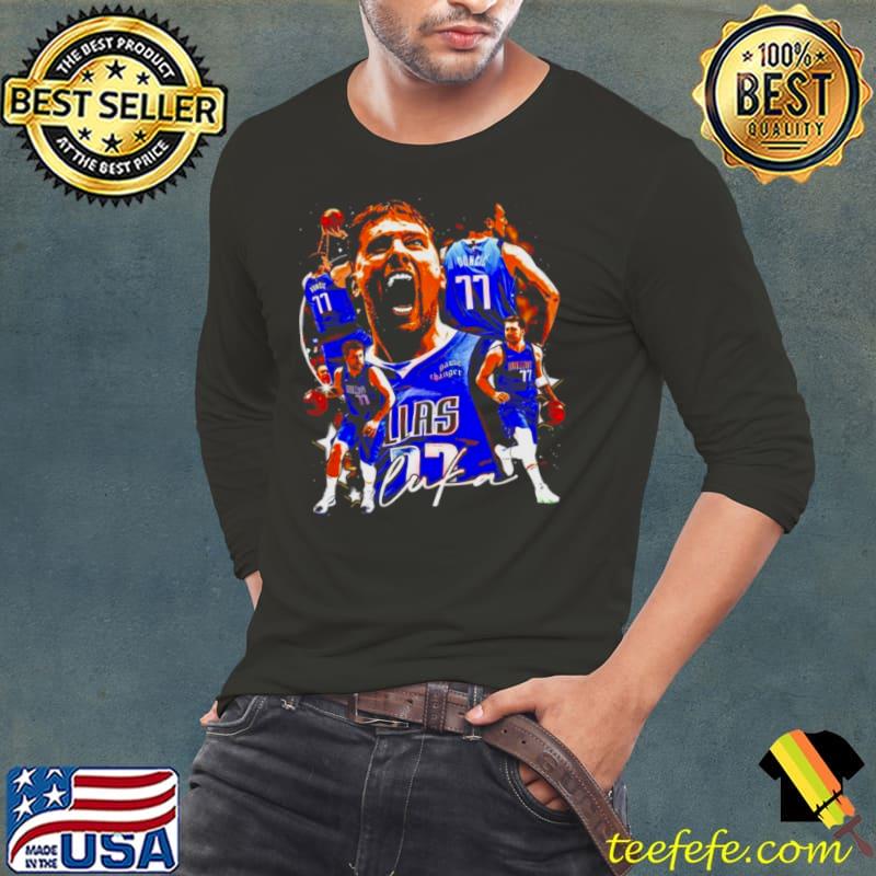Dallas Mavericks Luka Doncic graphic poster shirt