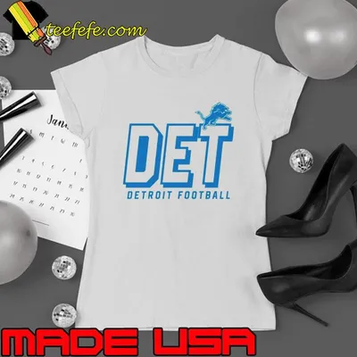 DET Detroit Lions football shirt
