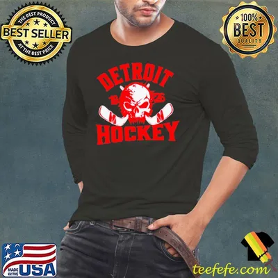 Detroit Hockey Skull NHL Team classic shirt