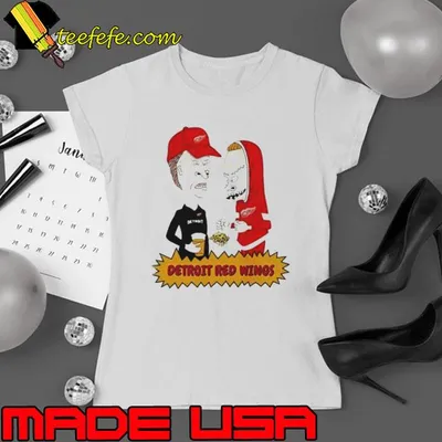 Detroit Red Wings Beavis And Butt Head shirt