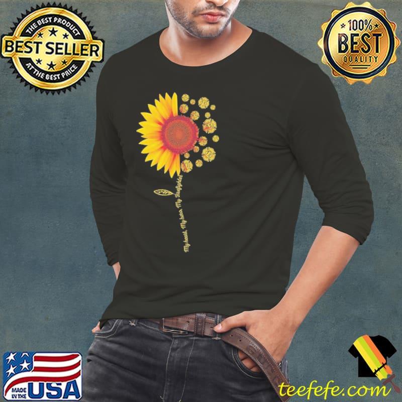 Firefighter's my heart my hero my firefighter sunflower s Long Sleeve Tee Firefighter's my heart my hero my firefighter sunflower s Long Sleeve Tee
