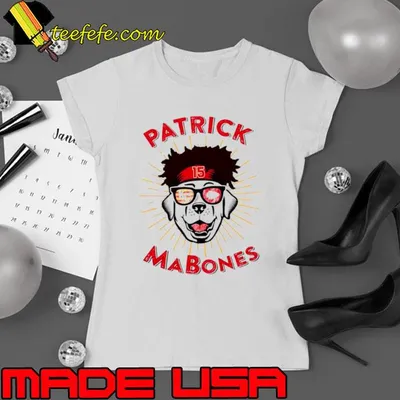 Funny patrick Mahomes Patrick MaBones meme shirt