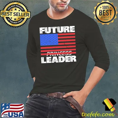 Future princess leader american flag shirt