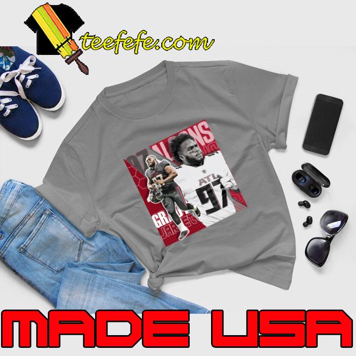 Grady Jarrett American football defensive end for the Atlanta Falcons T-Shirt Unisex Grady Jarrett American football defensive end for the Atlanta Falcons T-Shirt Unisex