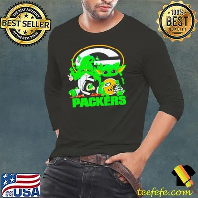 Green Bay Packers Baby Yoda Happy St.Patrick’s Day Shamrock shirt
