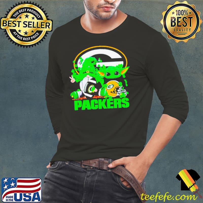 Green Bay Packers Baby Yoda Happy St.Patrick’s Day Shamrock shirt