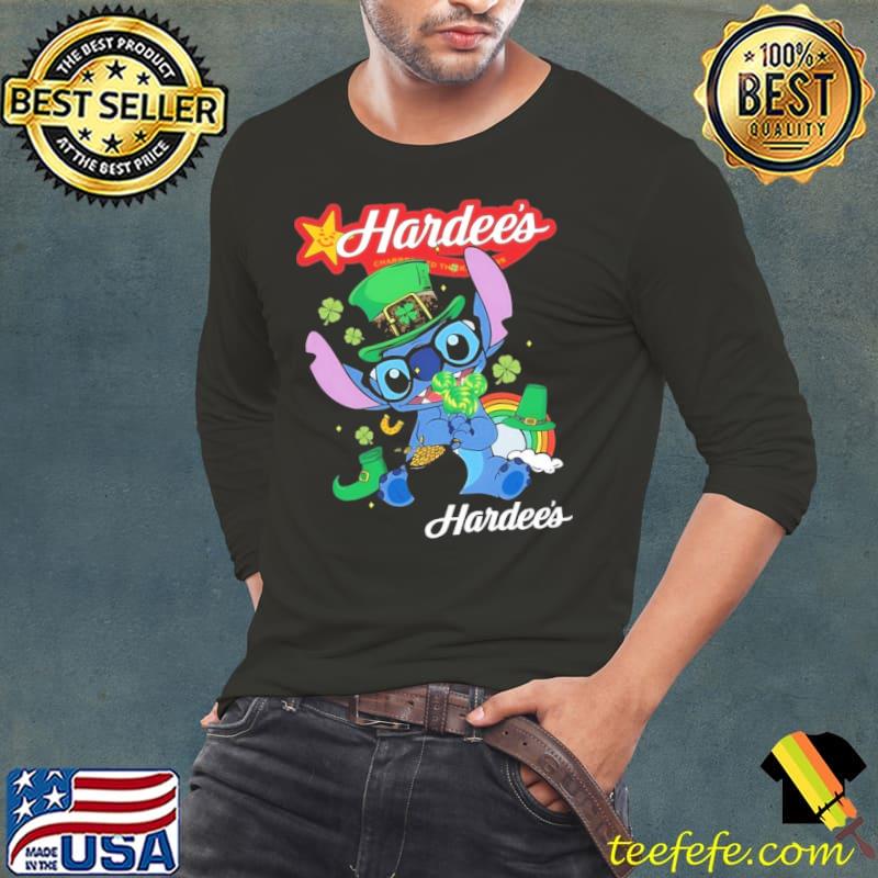 Hardee's symbol baby stitch rainbow st patrick's day shirt Hardee's symbol baby stitch rainbow st patrick's day shirt