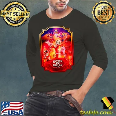 Hazbin hotel poster art shirt