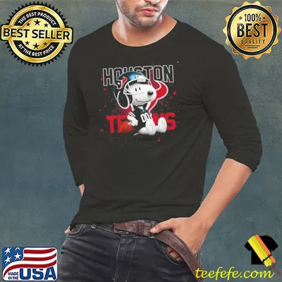 Houston Texans Football Mix Snoopy shirt