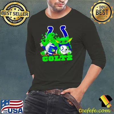 Indianapolis Colts Baby Yoda Happy St.Patrick’s Day Shamrock shirt