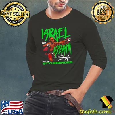 Israel Adesanya The Last Stylebender UFC signature vintage shirt