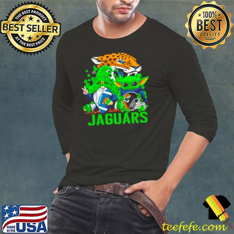 Jacksonville Jaguars Baby Yoda Happy St.Patrick’s Day Shamrock shirt