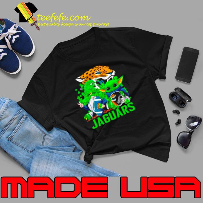 Jacksonville Jaguars Baby Yoda Happy St.Patrick’s Day Shamrock s Unisex Jacksonville Jaguars Baby Yoda Happy St.Patrick’s Day Shamrock s Unisex