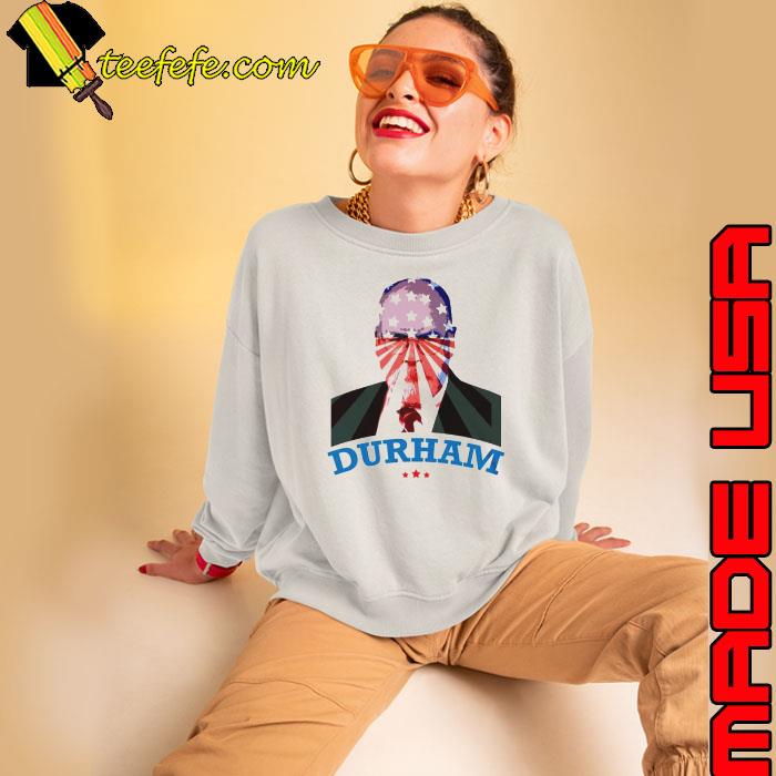 John Durham Flag Overlay s Sweatshirt John Durham Flag Overlay s Sweatshirt