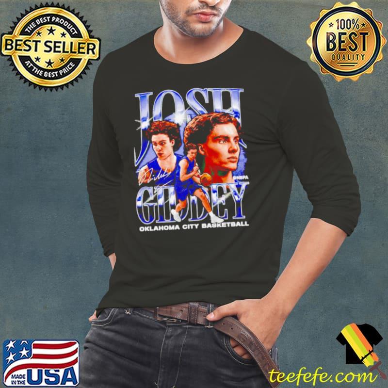 Josh Giddey Oklahoma City Vintage s Long Sleeve Tee Josh Giddey Oklahoma City Vintage s Long Sleeve Tee