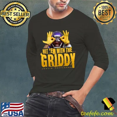 Justin Jefferson Griddy American football wide receiver T-Shirt