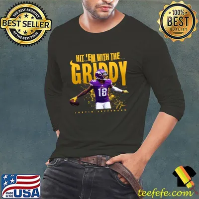 Justin Jefferson Hit'Em With The Griddy T-Shirt
