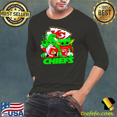 Kansas City Chiefs Baby Yoda Happy St.Patrick’s Day Shamrock shirt