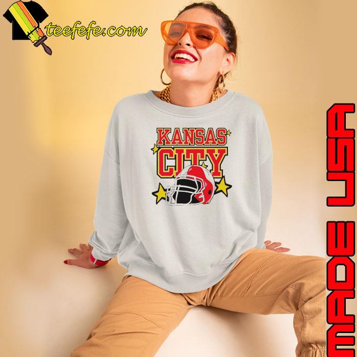 Kansas City Chiefs helemt Stars s Sweatshirt Kansas City Chiefs helemt Stars s Sweatshirt