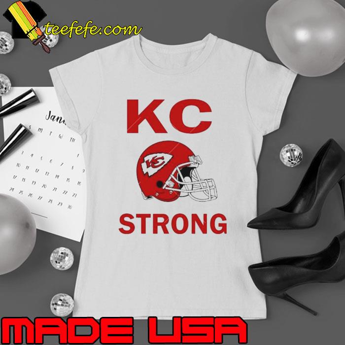 Kansas City Chiefs Helmet Strong Shirt Ladies tee Kansas City Chiefs Helmet Strong Shirt Ladies tee